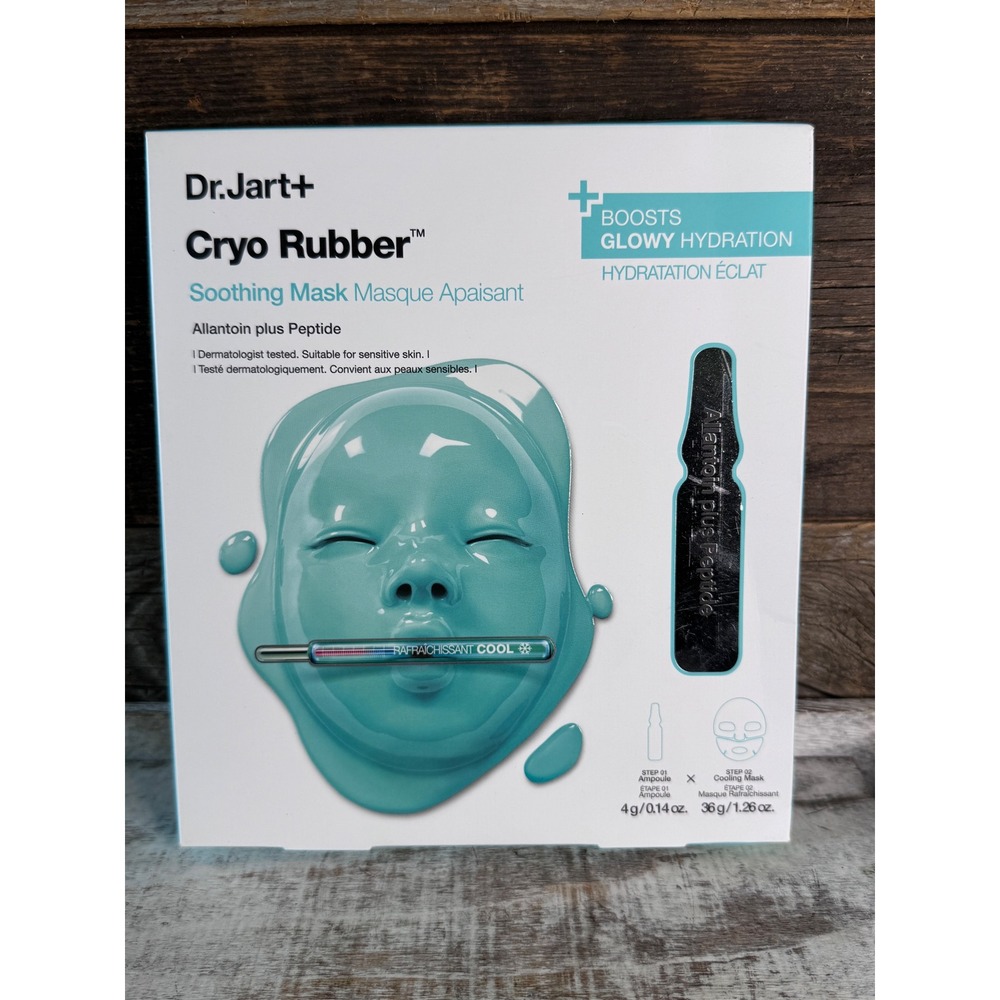 Dr. Jart+ Cryo Rubber Soothing Mask | Allantoin + Peptide Calming Kit | MSRP $15
